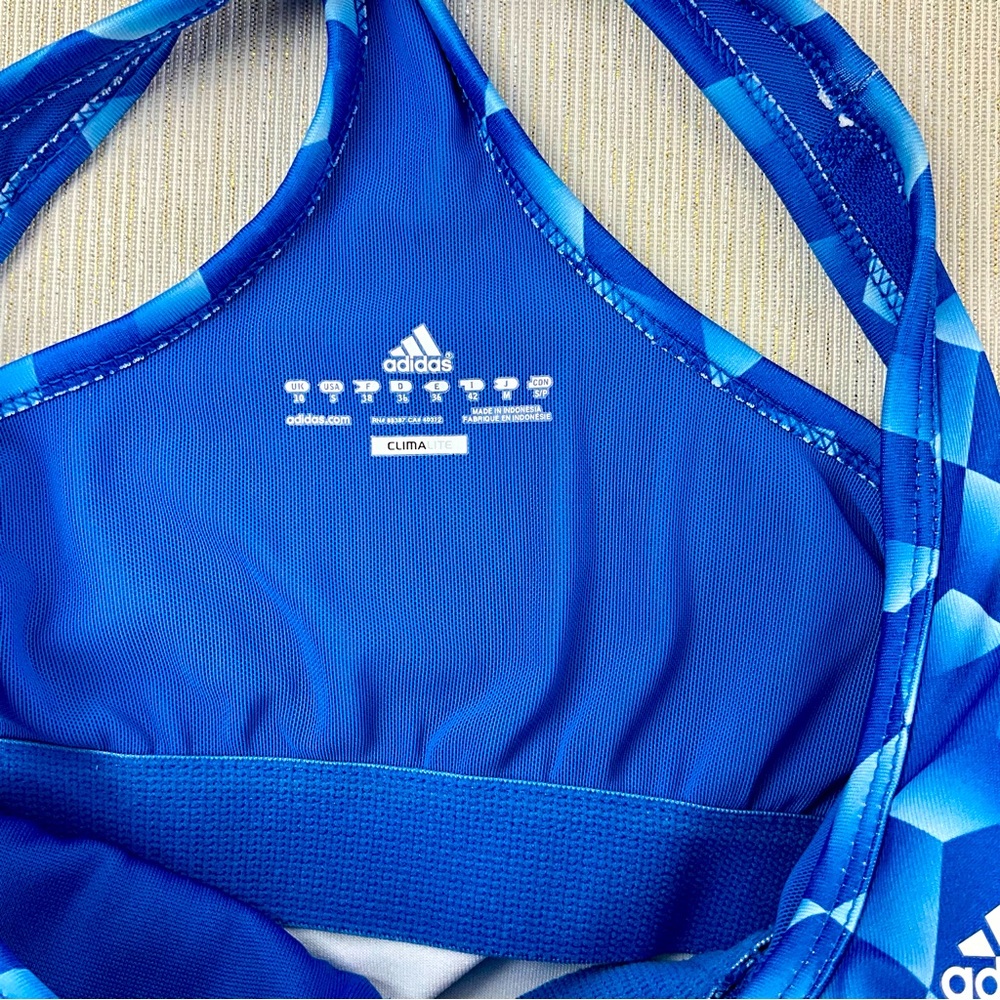 Adidas swim Blue top‎ Size S - Picture 9 of 10